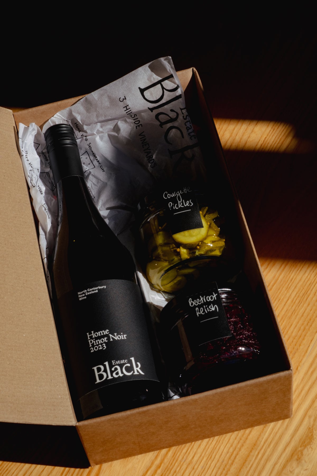 Wine and Pickle Box