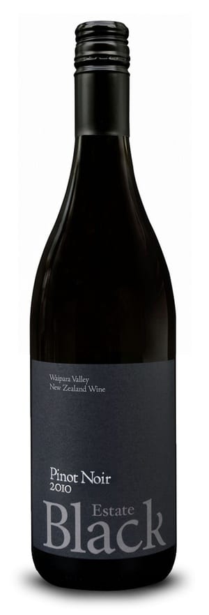 Black Estate Vineyard - North Canterbury | Pinot Noir 2010 2