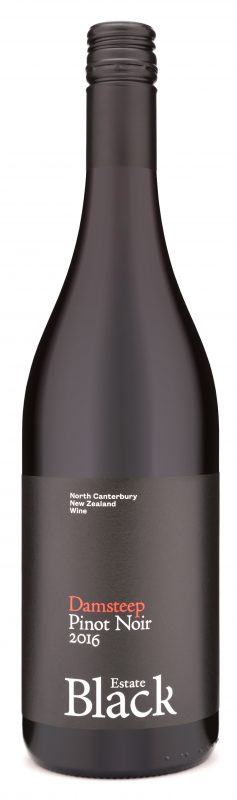 Black Estate Vineyard - North Canterbury | Damsteep Pinot Noir 2016 2