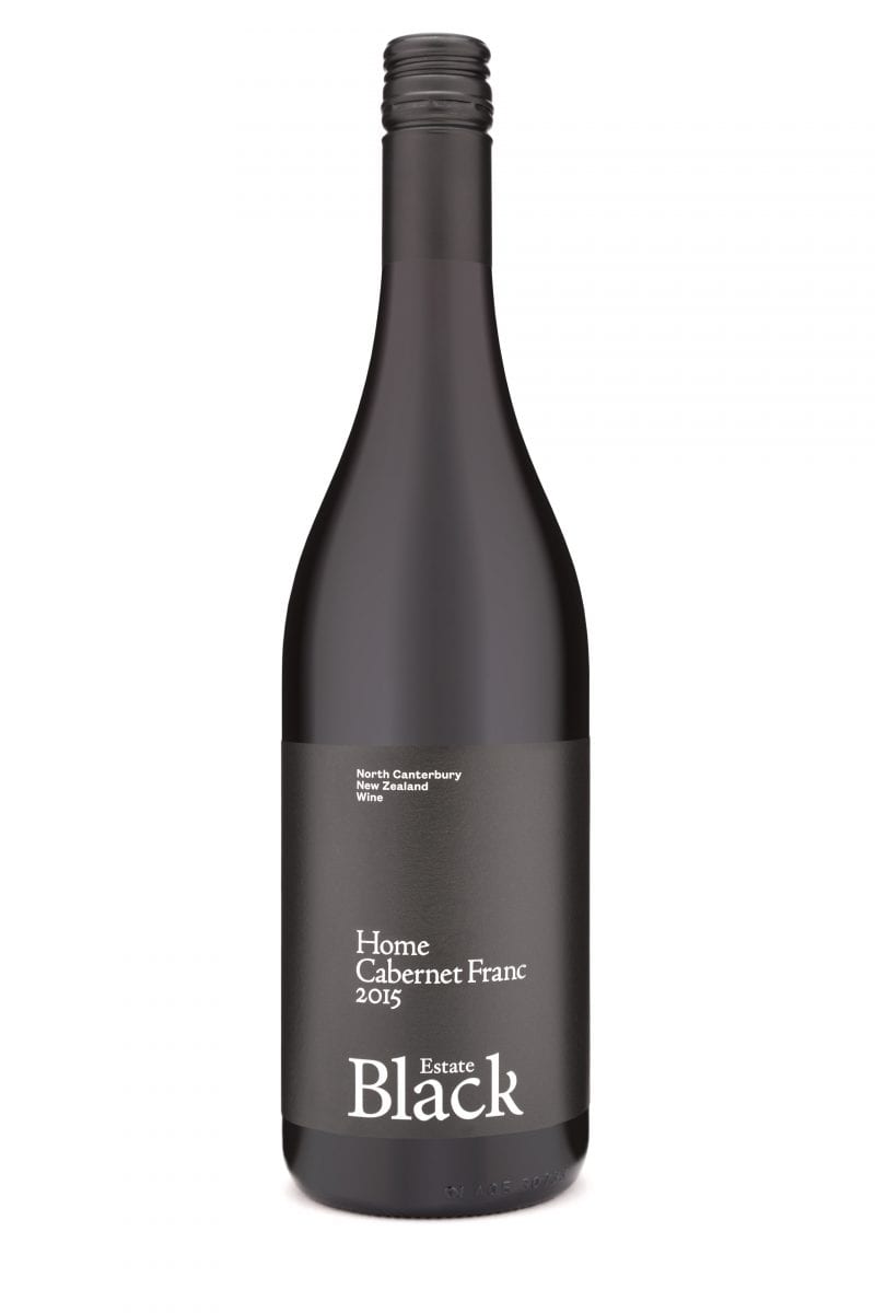 Black Estate Vineyard - North Canterbury | Home Cabernet Franc 2015 2