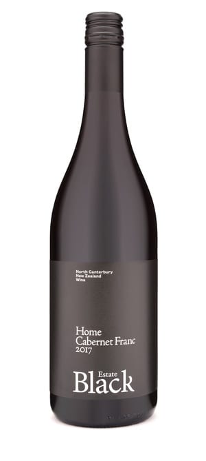 Black Estate Vineyard - North Canterbury | Home Cabernet Franc 2017 2