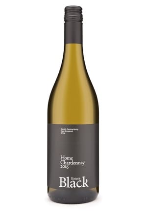 Black Estate Vineyard - North Canterbury | Home Chardonnay 2016 2