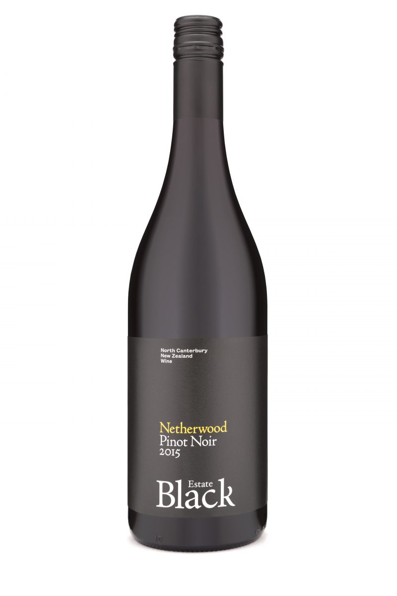 Black Estate Vineyard - North Canterbury | Netherwood Pinot Noir 2015