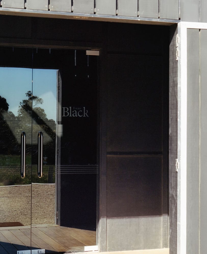 Black Estate front door