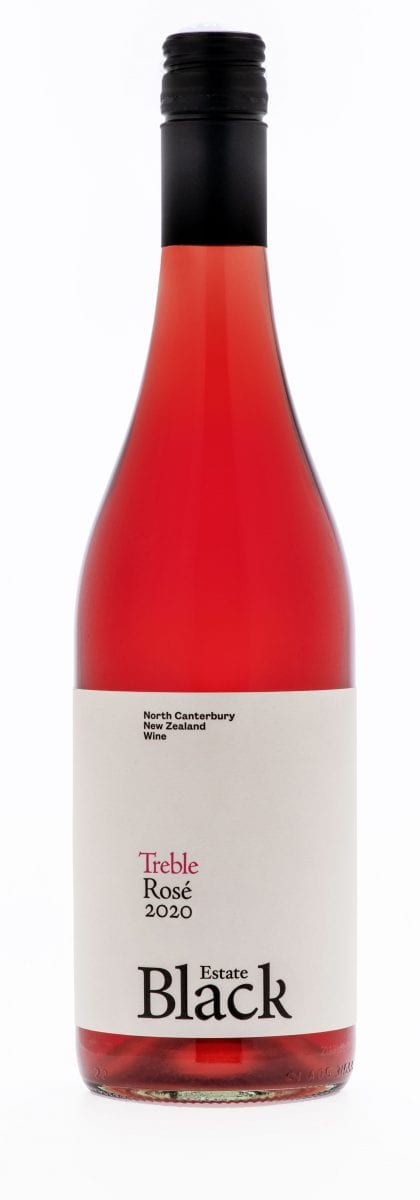 Black Estate Vineyard - North Canterbury | Treble Rosé 2020