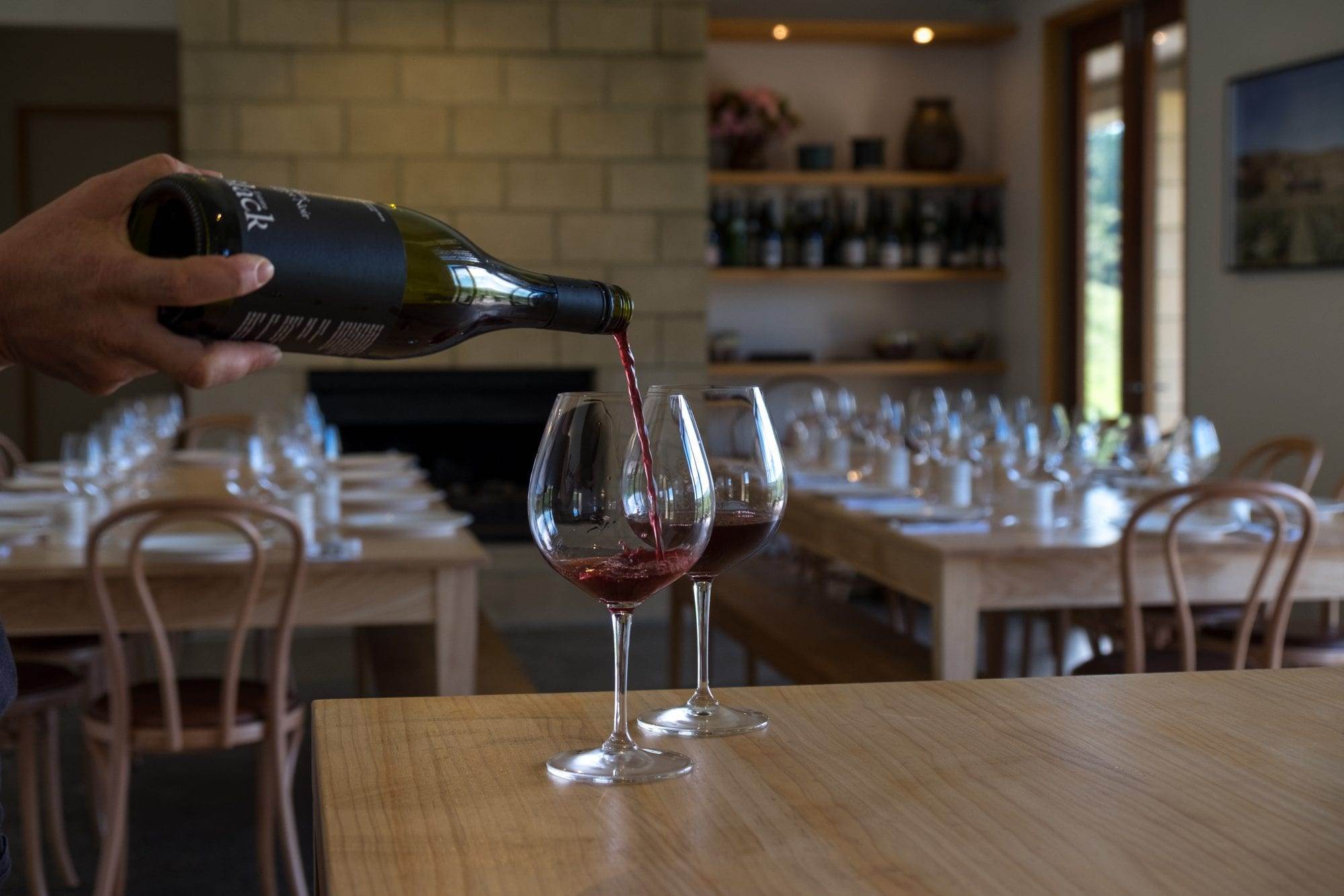 Wine Tour & Winery Room Black Estate Organic Winery North Canterbury