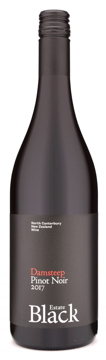 Black Estate Vineyard - North Canterbury | Damsteep Pinot Noir 2017