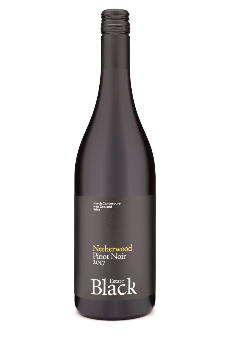 Black Estate Vineyard - North Canterbury | Netherwood Pinot Noir 2017