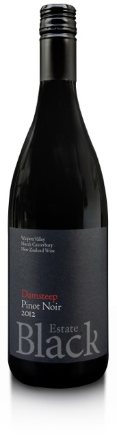 Black Estate Vineyard - North Canterbury | Damsteep Pinot Noir 2012