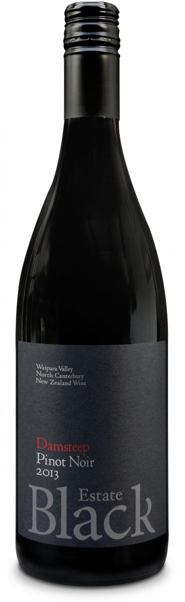 Black Estate Vineyard - North Canterbury | Damsteep Pinot Noir 2013