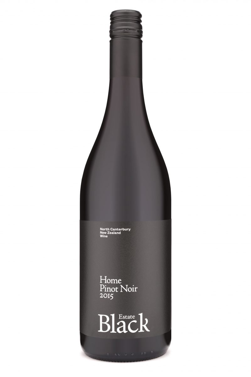 Black Estate Vineyard - North Canterbury | Home Pinot Noir 2015