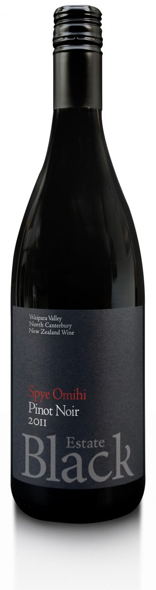 Black Estate Vineyard - North Canterbury | Spye Omihi Pinot Noir 2011