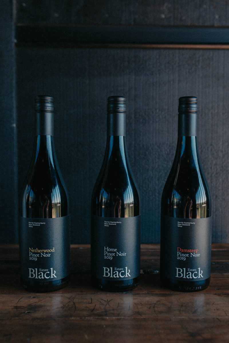 Black Estate Vineyard - North Canterbury | Pinot Noirs 2019