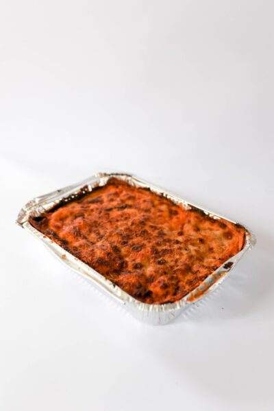 Lasagne for two.