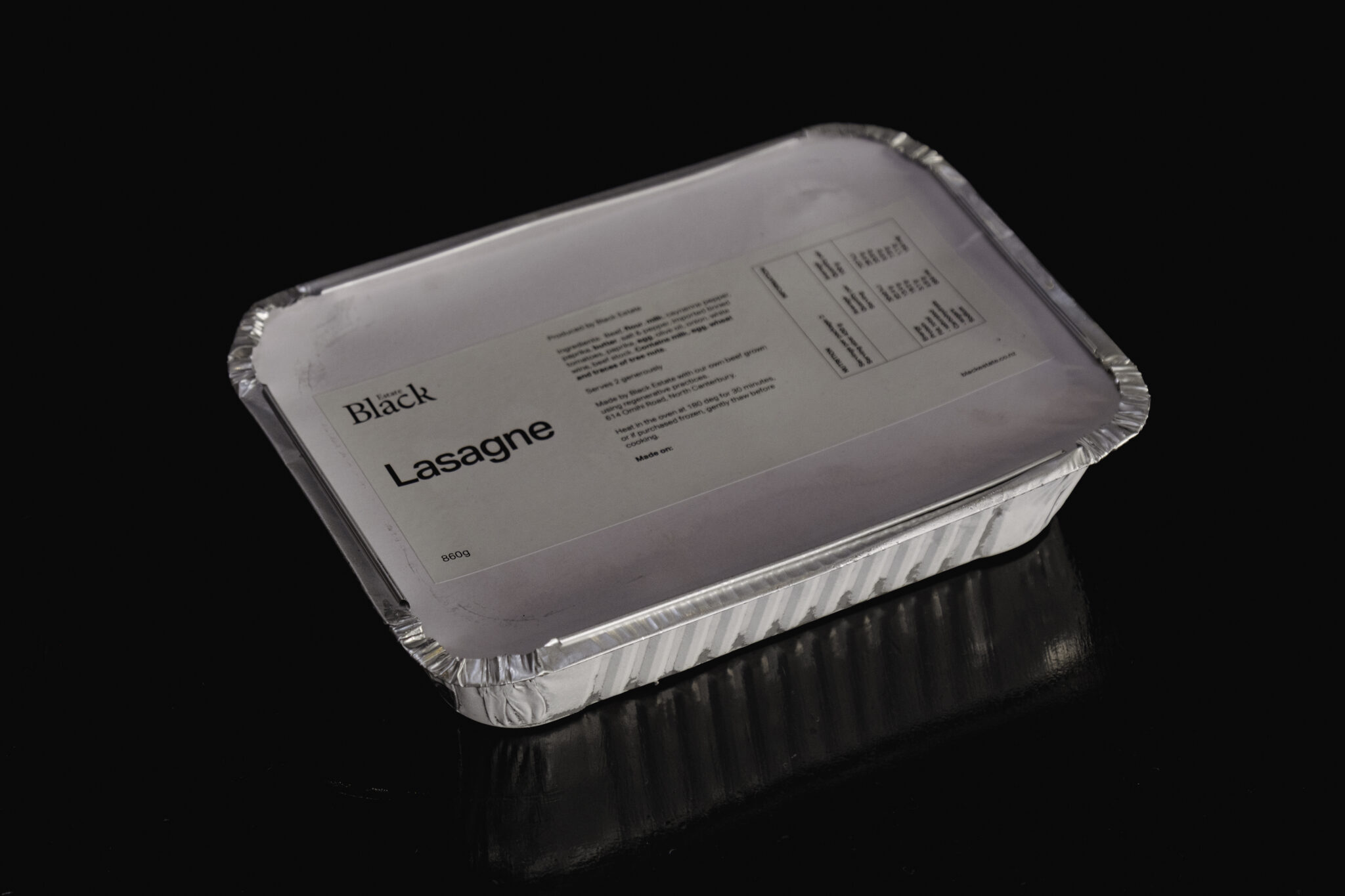 Lasagne takeaway